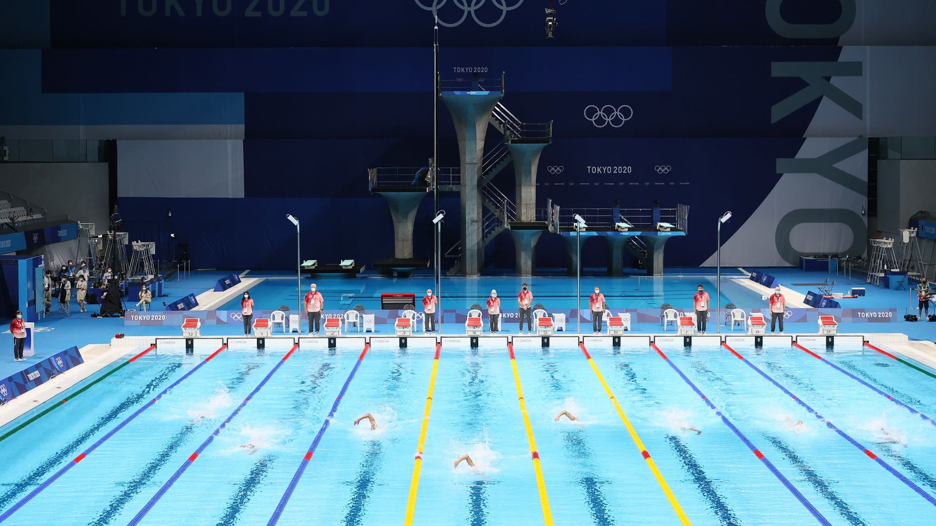 Paralympic Swimmer Pool