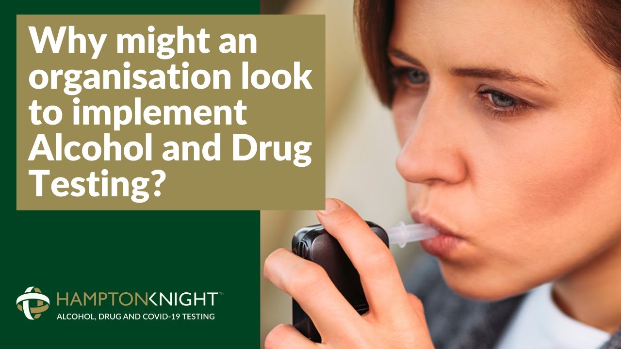 Why might an organisation look to implement Alcohol and Drug Testing?