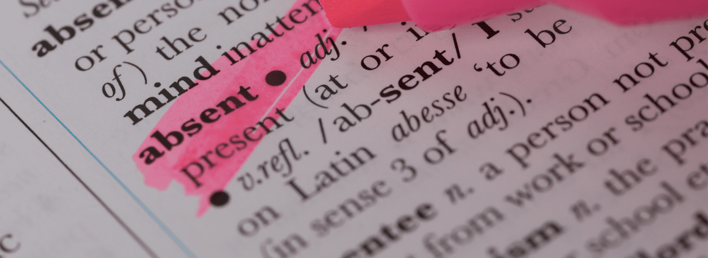 Definition of absence