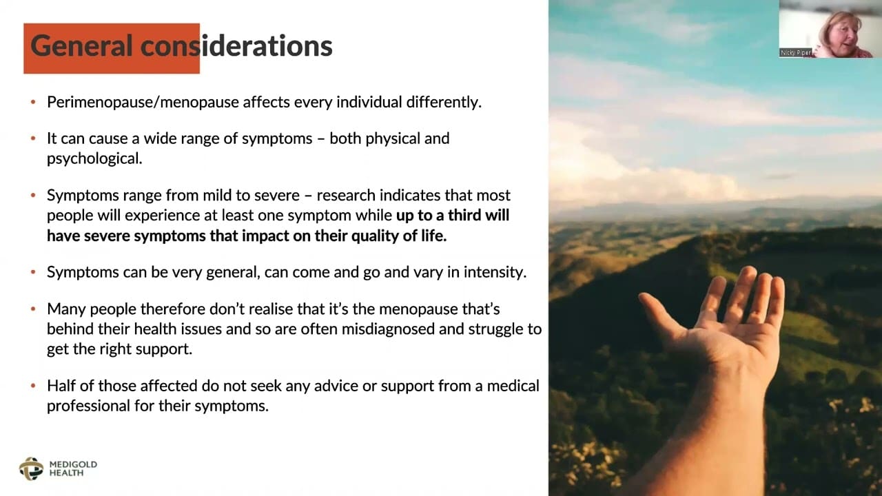 Medigold Health - Let's Talk Menopause - Why Employers need to be doing more