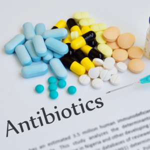 A selection of antibiotics 